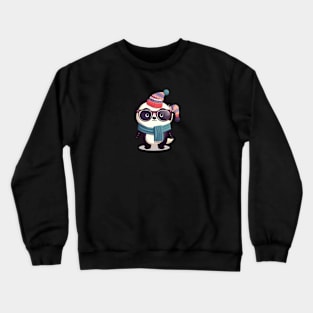 Christmas Panda Crewneck Sweatshirt